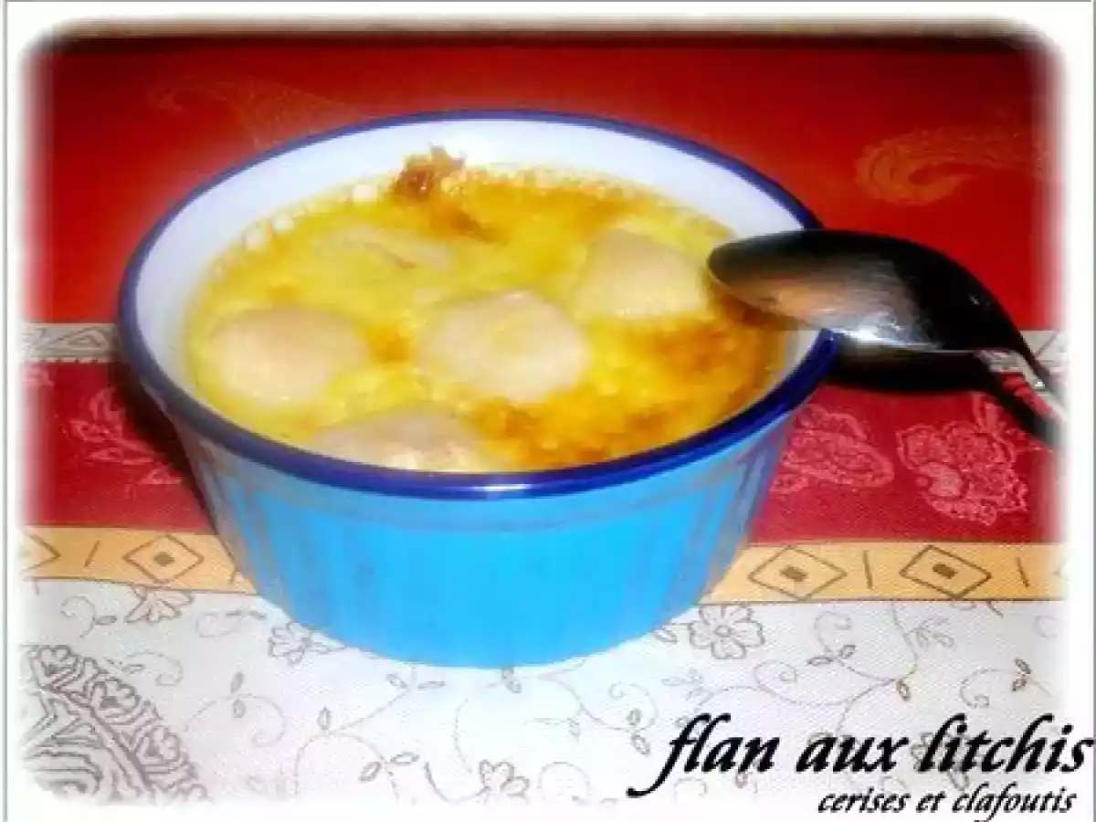 FLAN AUX LITCHIES - photo 2