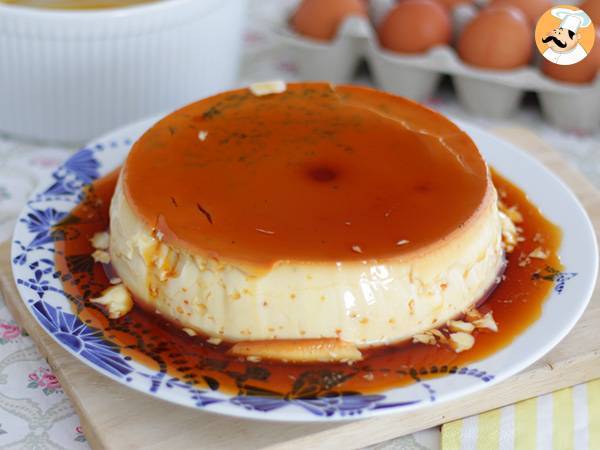 Flan aux œufs vanille