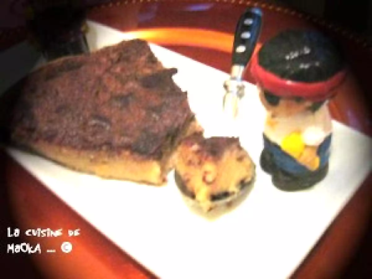 Flan aux pruneaux et pépites de chocolat - photo 3