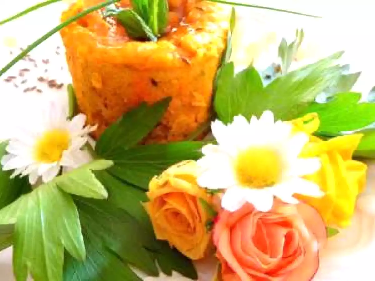 flan carottes munster et cumin