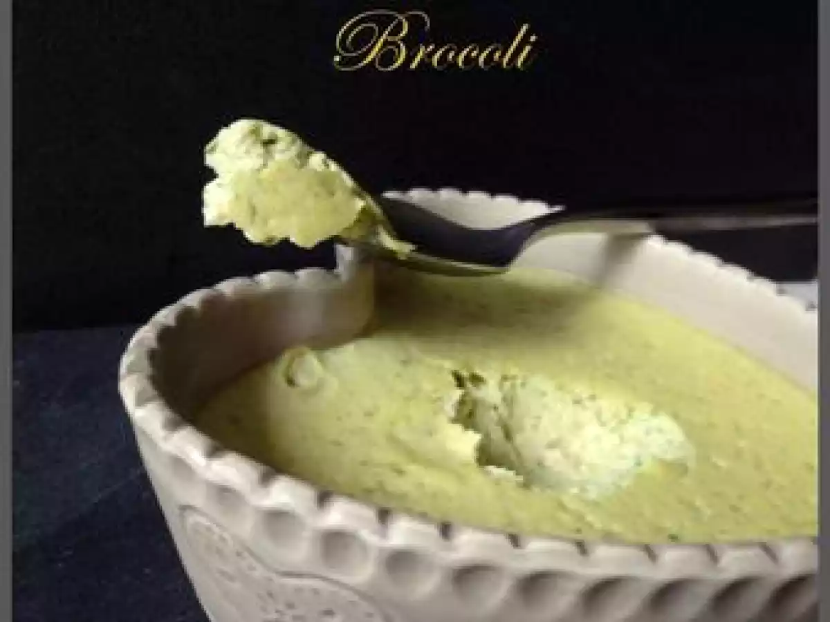 Flan crémeux aux choux fleur et brocoli