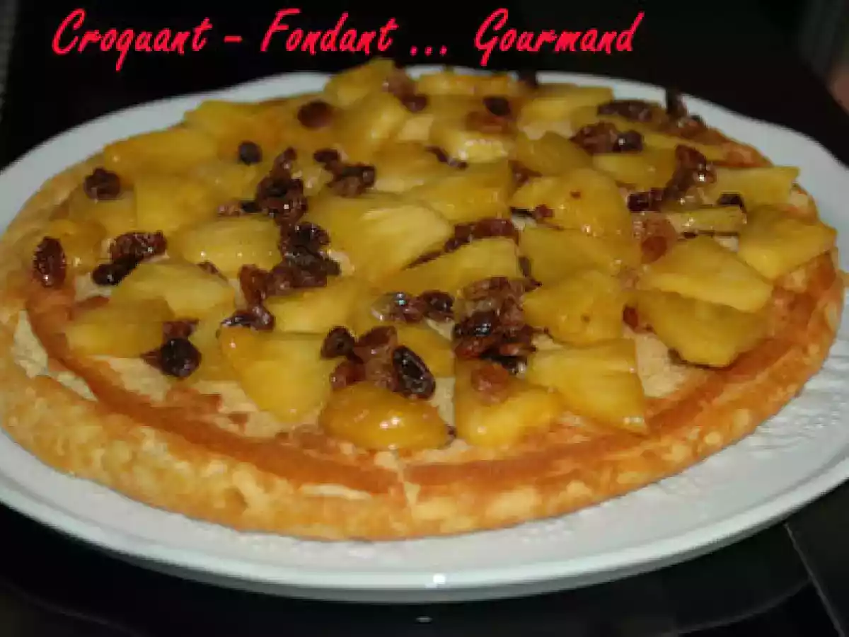 FLAN CRÉOLE à l'ANANAS