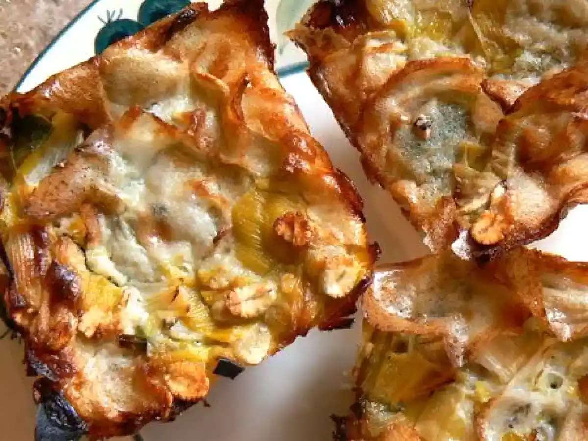 Flan croustillant de légumes aux flocons d'orge