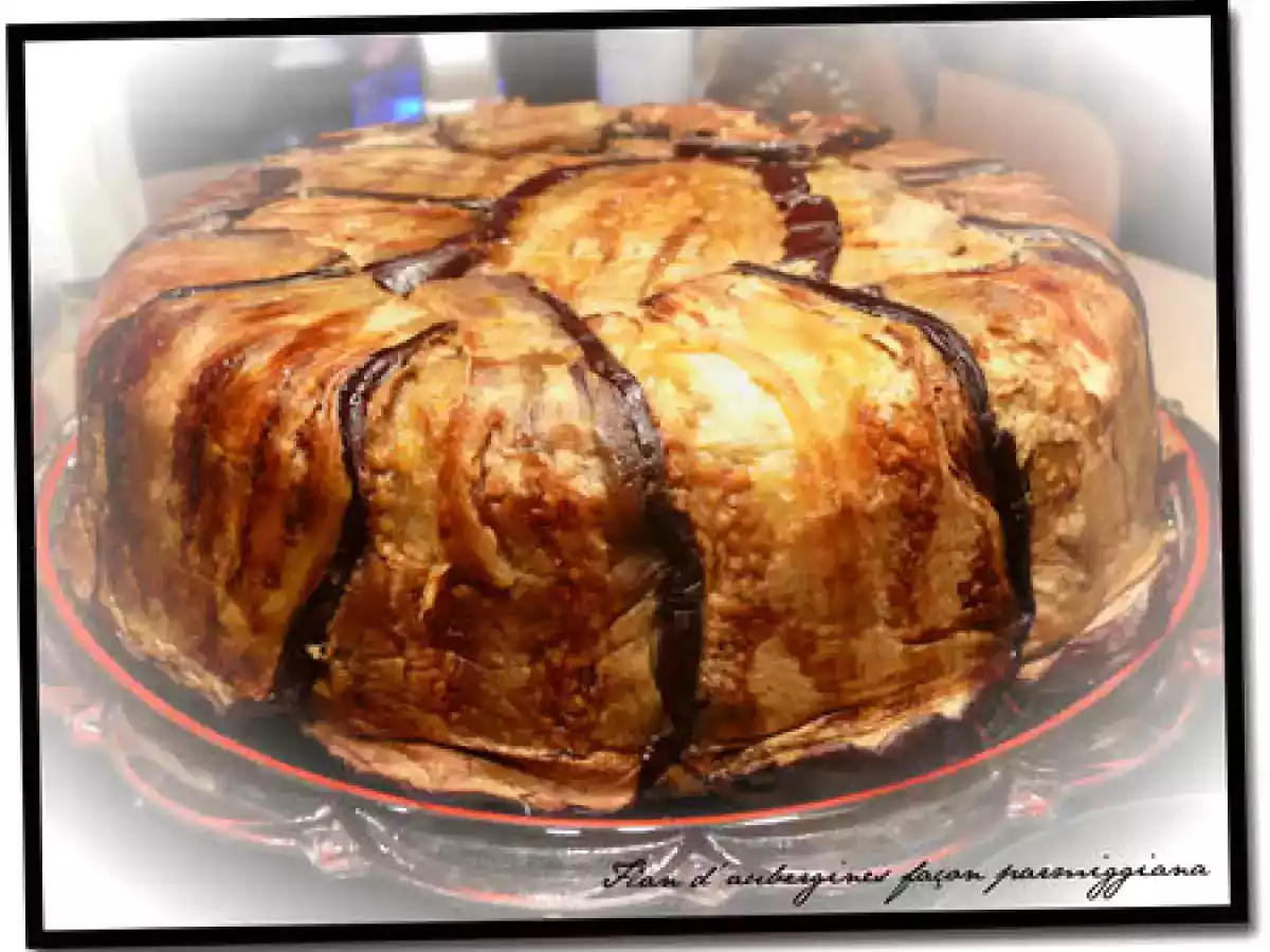 Flan d'aubergines et de tomates qui en jette, façon Parmiggiana!