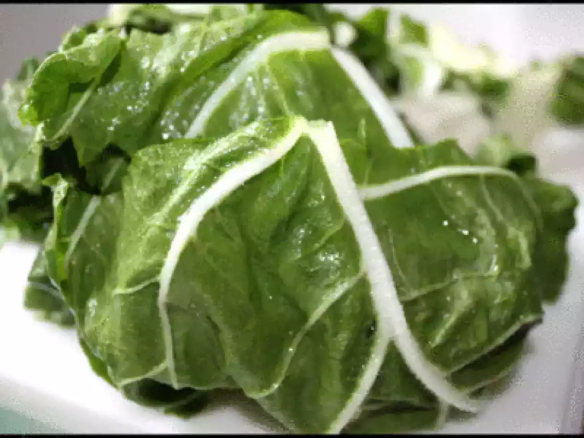 Flan de blettes au curcuma