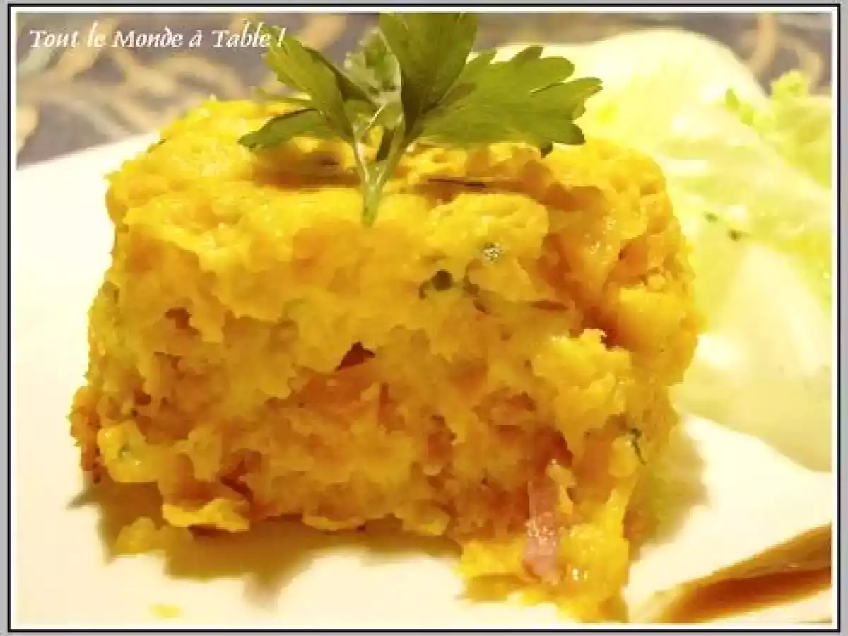 Flan de carotte au cumin et au bacon - photo 4