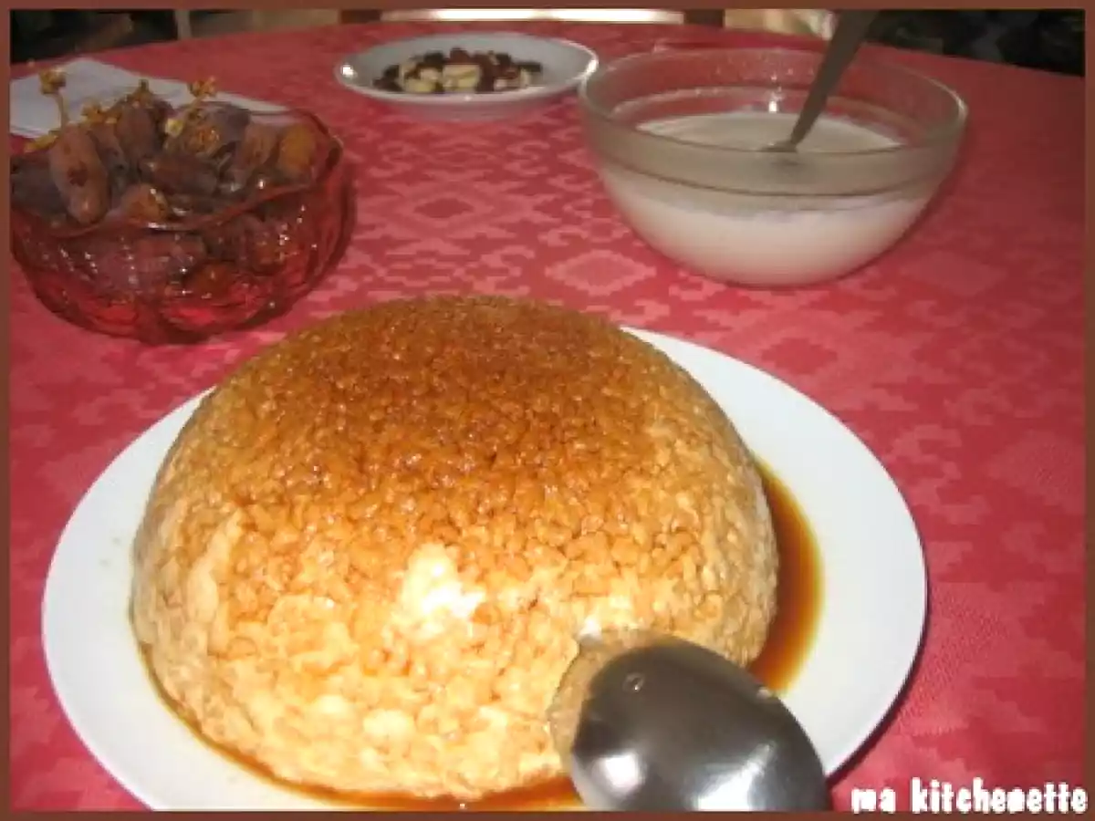 FLAN DE CHOUX FLEUR SAUCE SESAME - photo 2