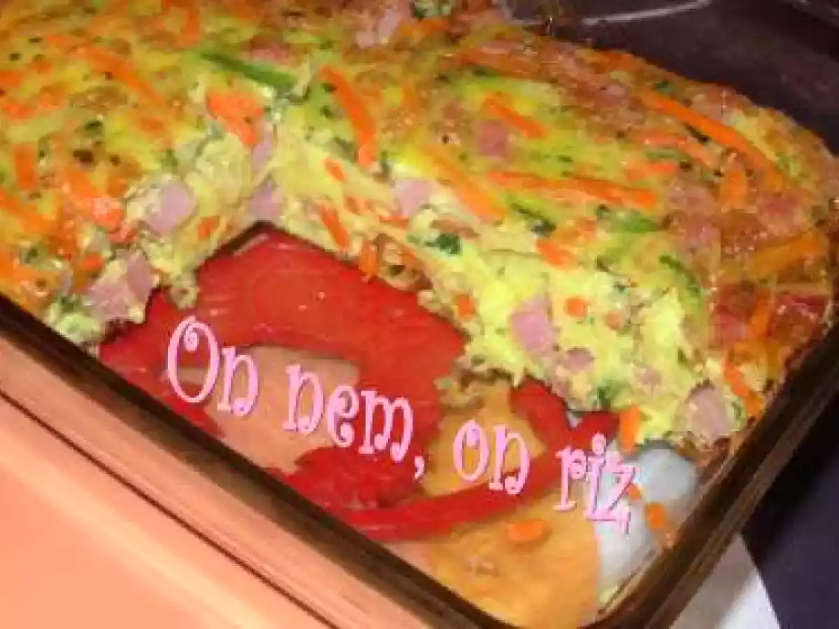 Flan de légumes à la cancoillotte - photo 2