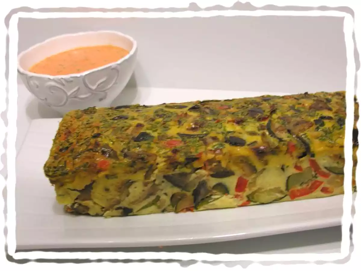 Flan de Légumes au Coulis de Poivrons Rouges - photo 2