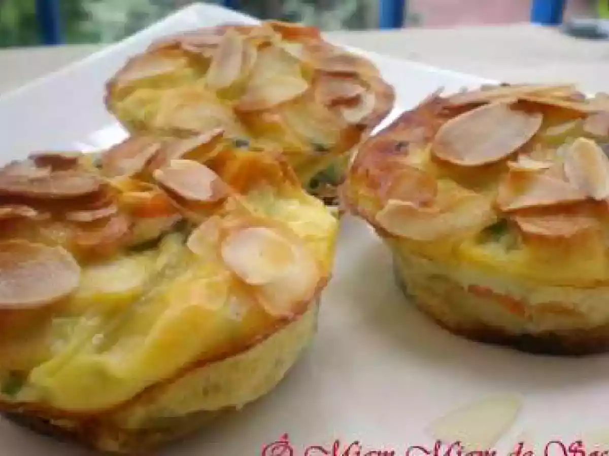 FLAN DE LEGUMES AU SURIMI & LAIT D'AMANDE