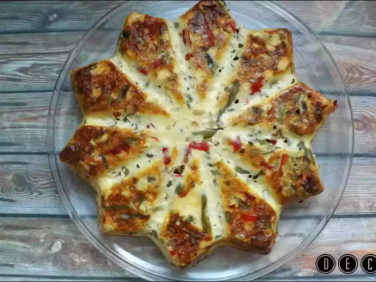 Flan de légumes aux épices Tex-Mex