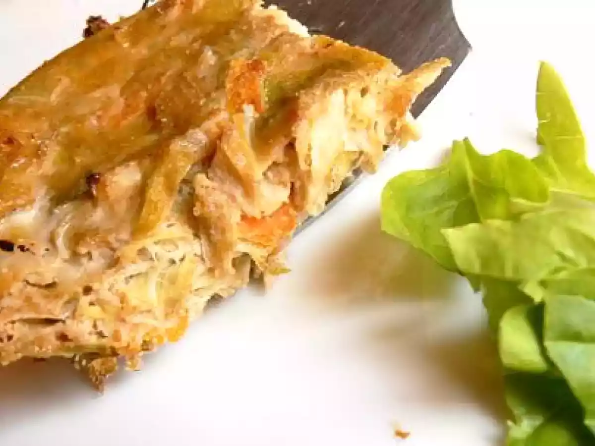 Flan de légumes sans gluten sans lactose à emporter au bureau