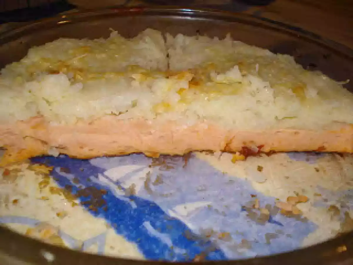 Flan de panga au chou fleur