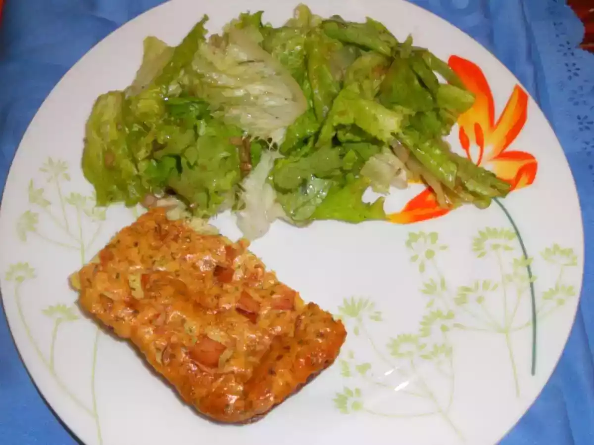 Flan de poireaux pomme de terre