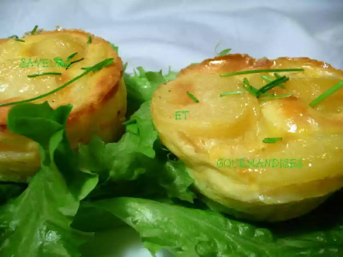 FLAN DE POMMES DE TERRE AU BRIE. - photo 3