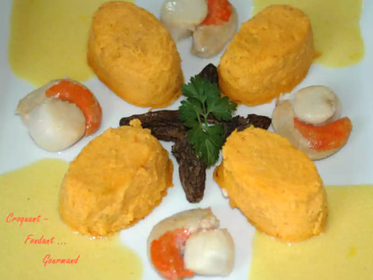 FLAN de POTIRON aux St JACQUES