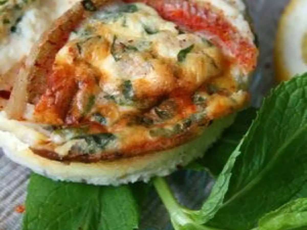 Flan de rougets à la menthe et aux deux citrons