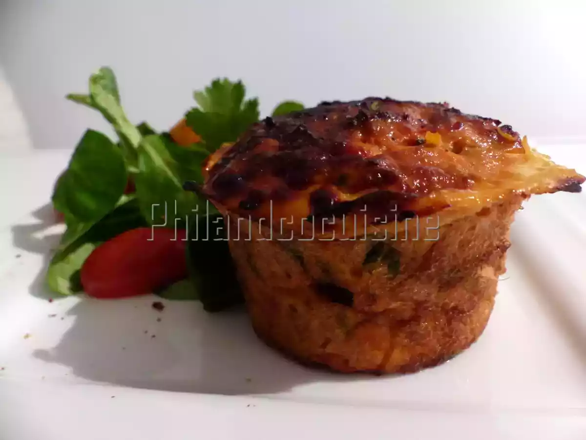 Flan de thon à la tomate - photo 2