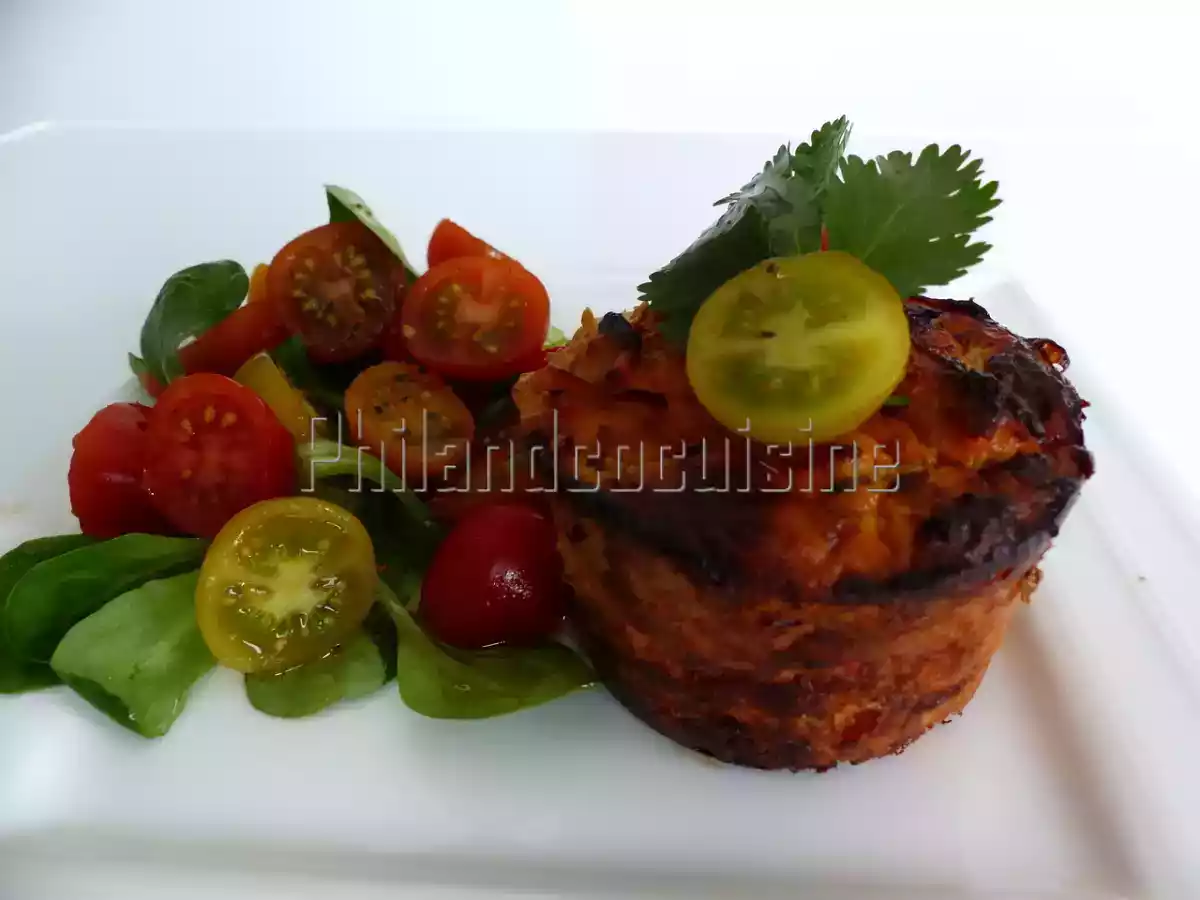 Flan de thon à la tomate - photo 3