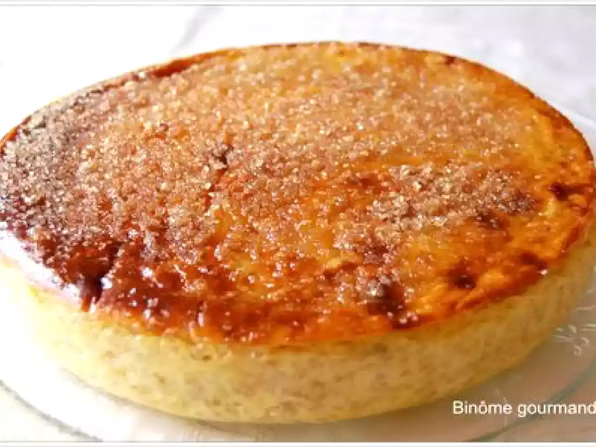 Flan-délice à la banane