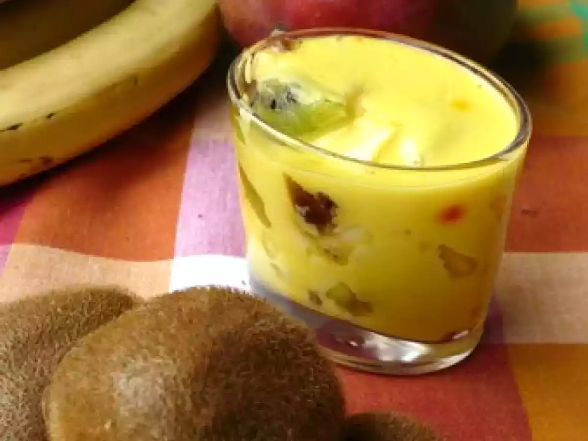 Flan exotique en verrine