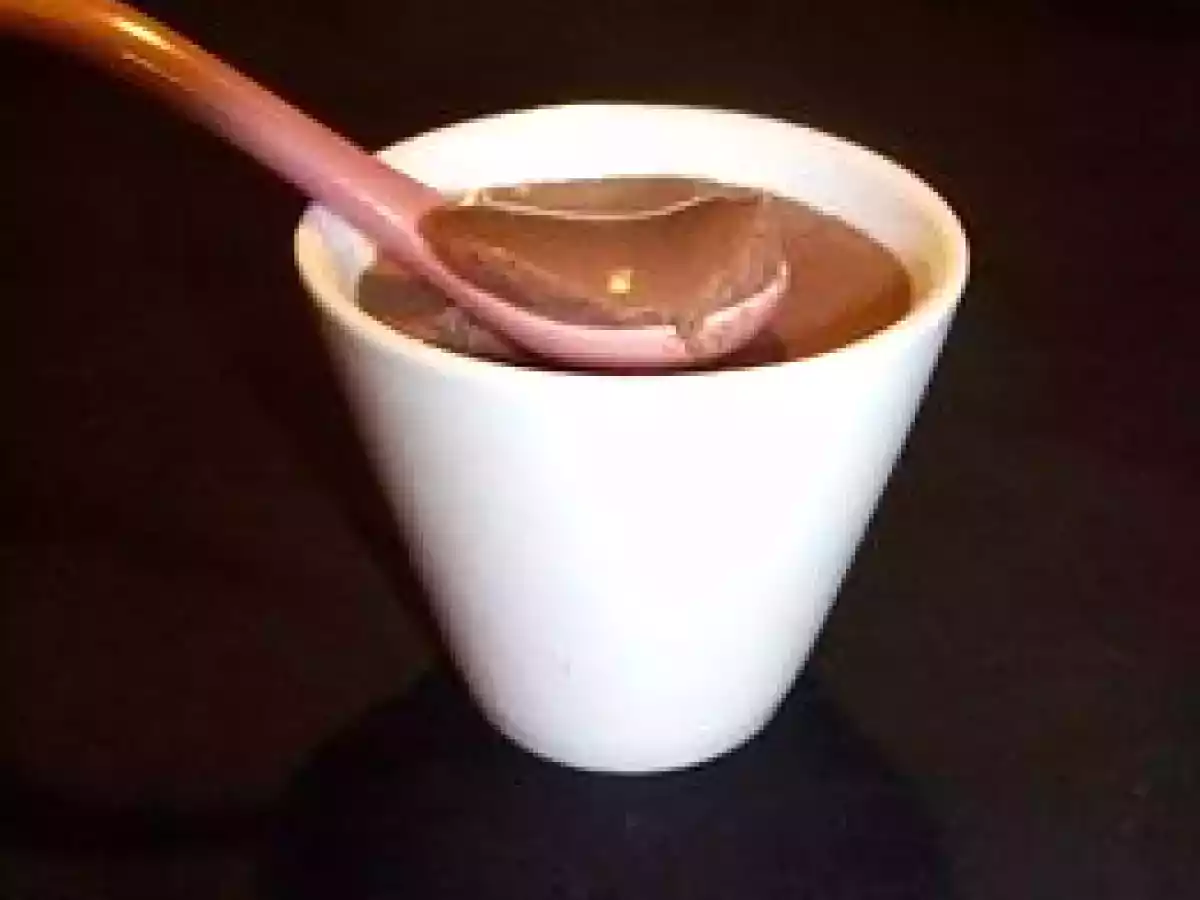 Flan facile et rapide au chocolat