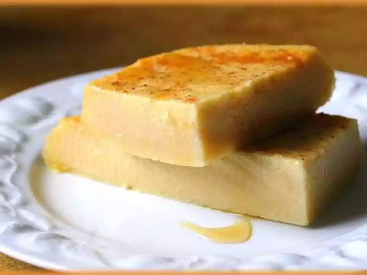 Flan fondant ou Cuajada de brebis.
