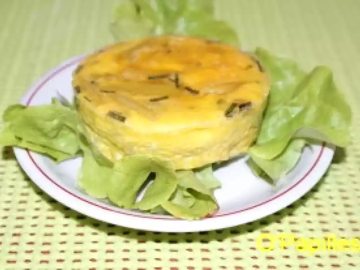 Flan haricots beurre