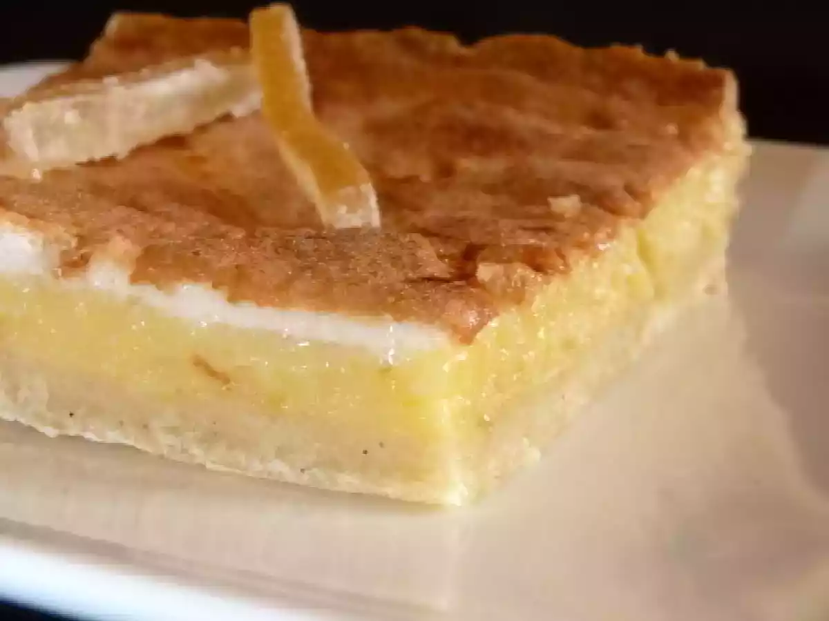 FLAN MERINGUE AU CITRON