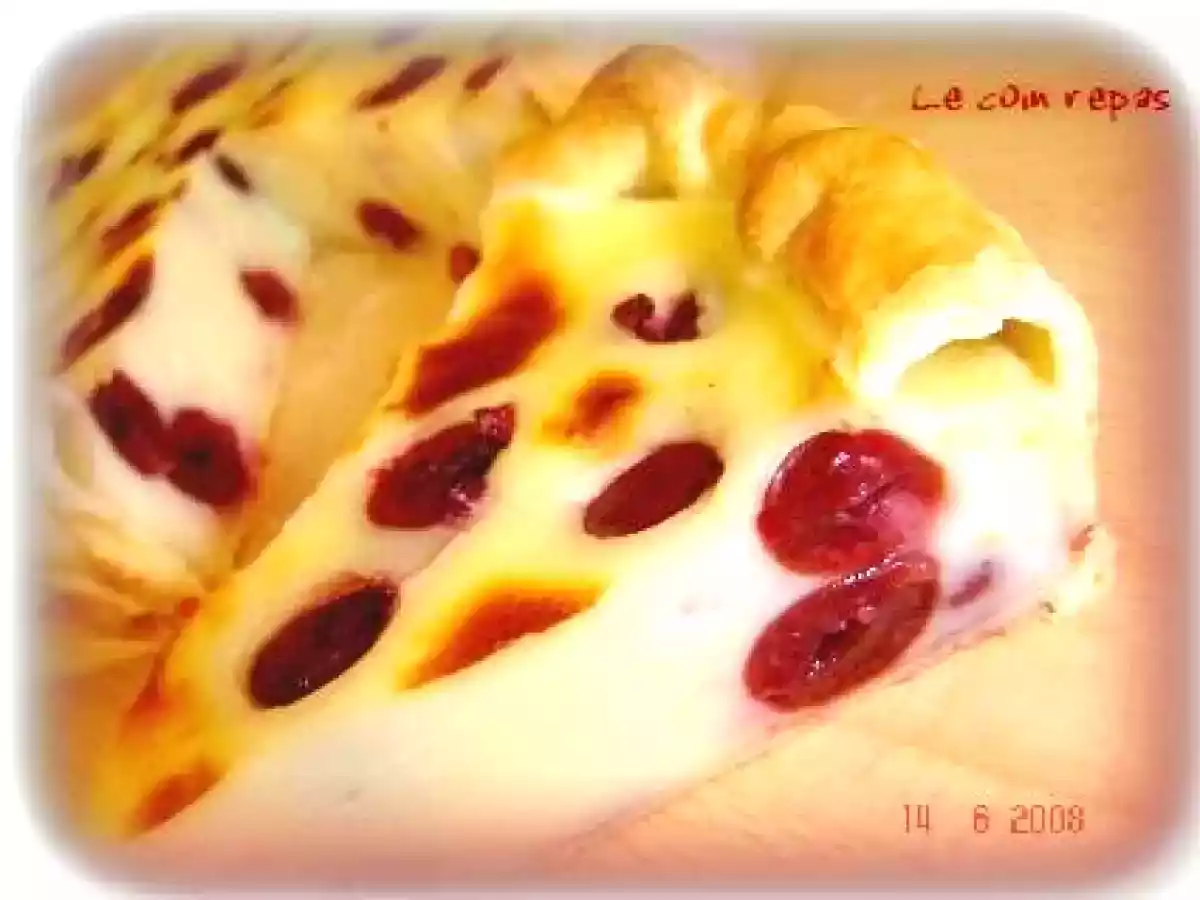 Flan patissier aux cerises - photo 2