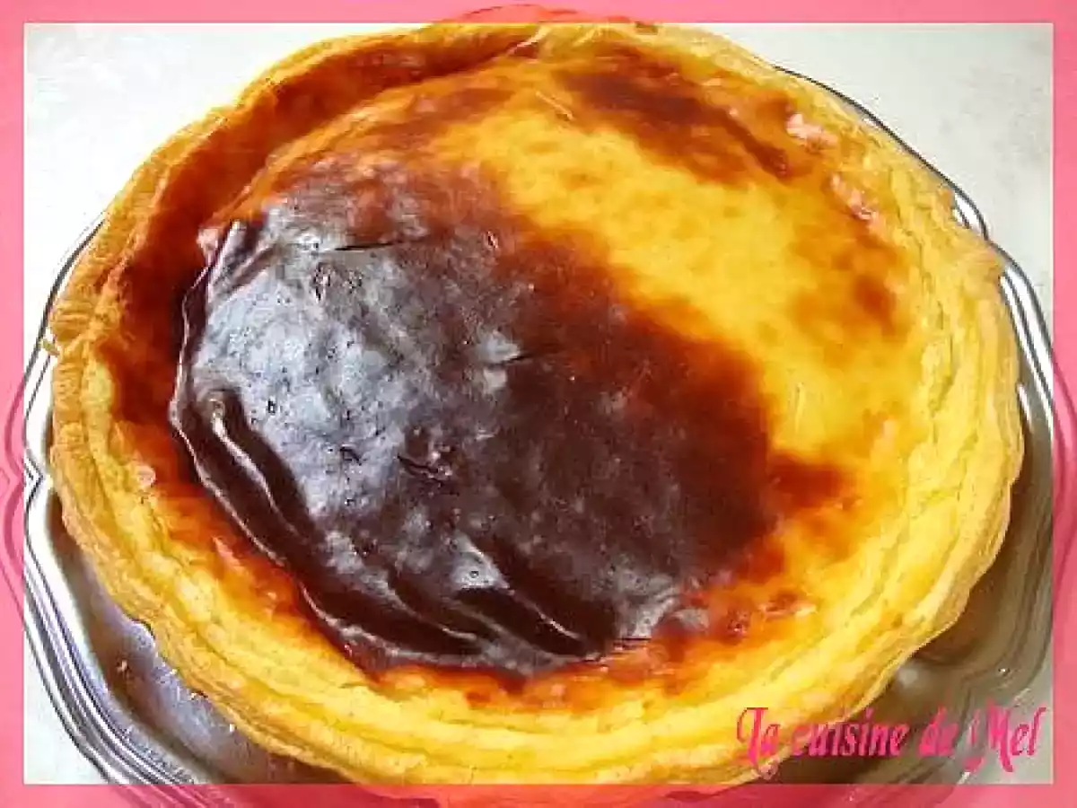 FLAN PATISSIER AUX FRAMBOISES