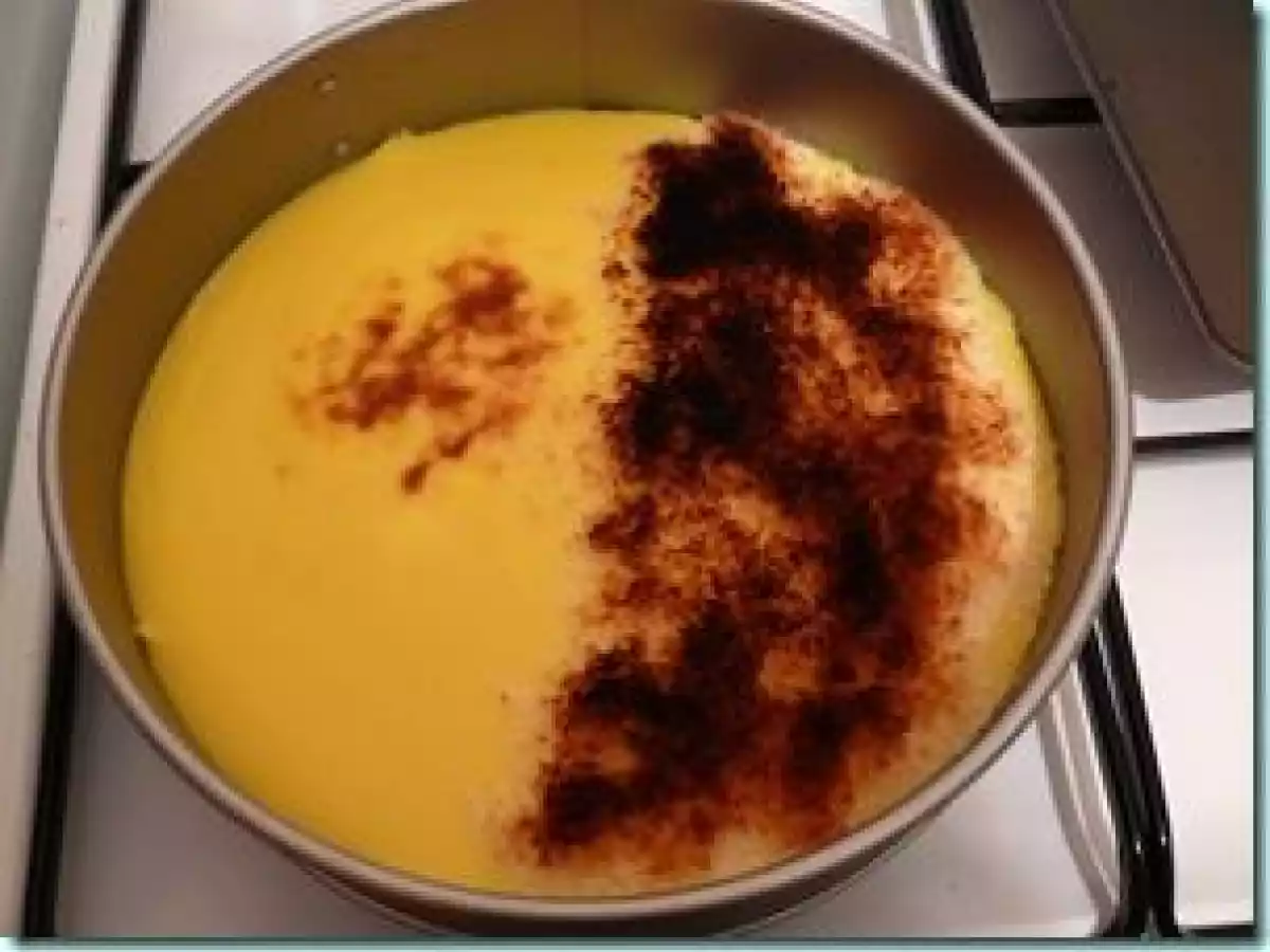 Flan patissier rapide - Poudre Moench