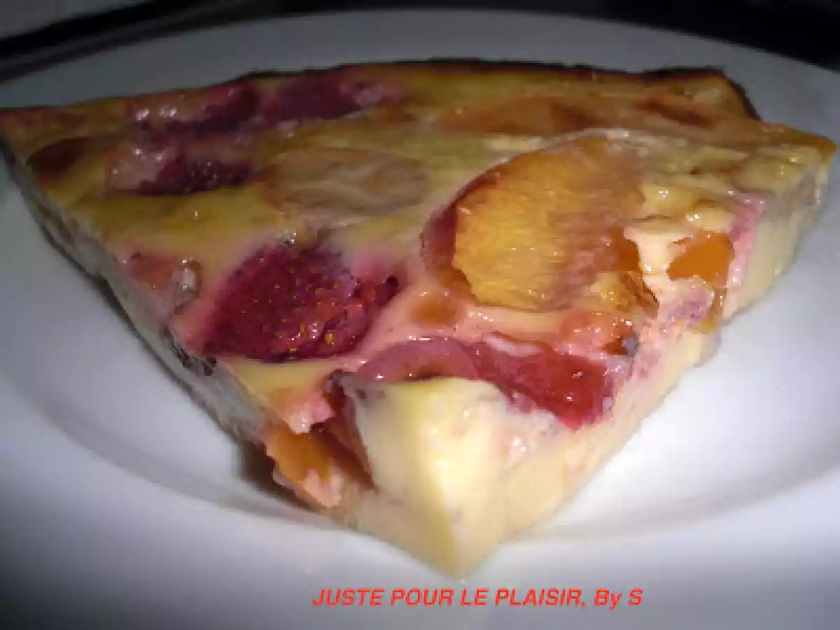 FLAN PÊCHE BANANE FRAISE - photo 2