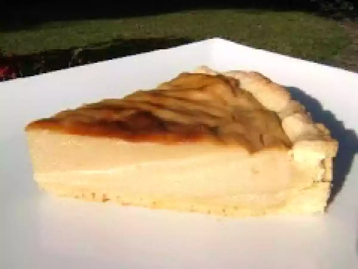 Flan sur pâte sablée à la réglisse et le Foujita à la compote de mûre - photo 2
