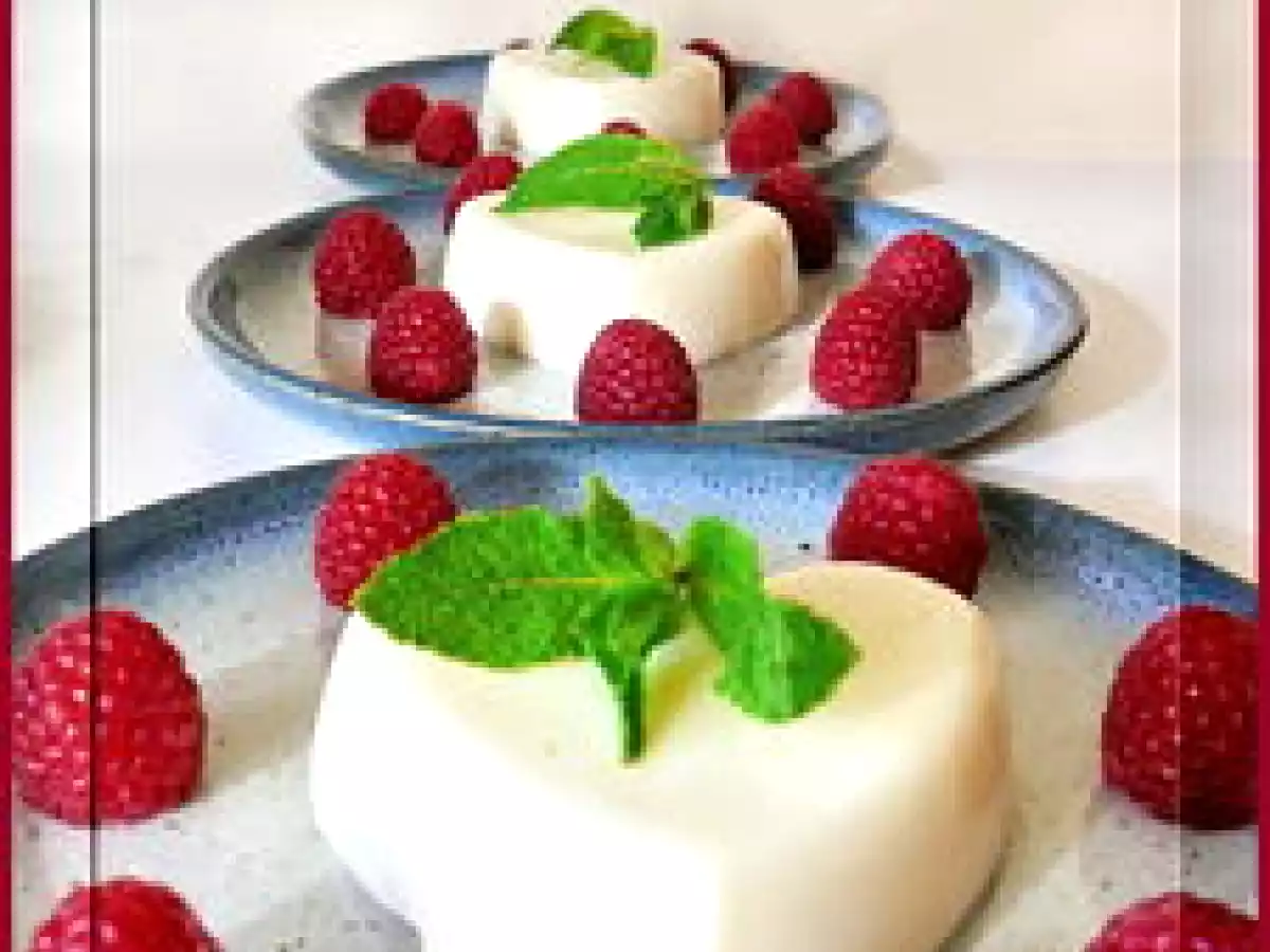 Flans à la menthe et framboises - photo 2