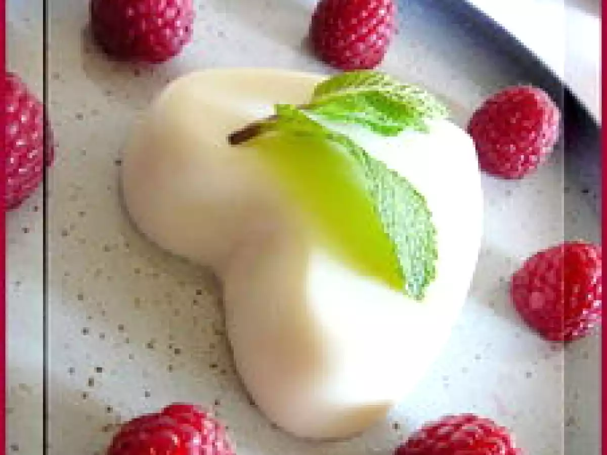 Flans à la menthe et framboises - photo 3