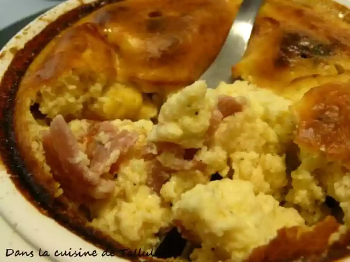 Flans à la ricotta, olives noires et parmesan - photo 4