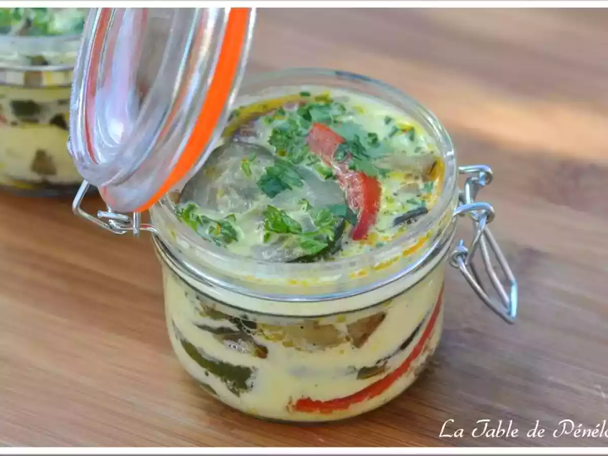 Flans aux Légumes d'Eté au Safran, Basilic et Coriandre - photo 2