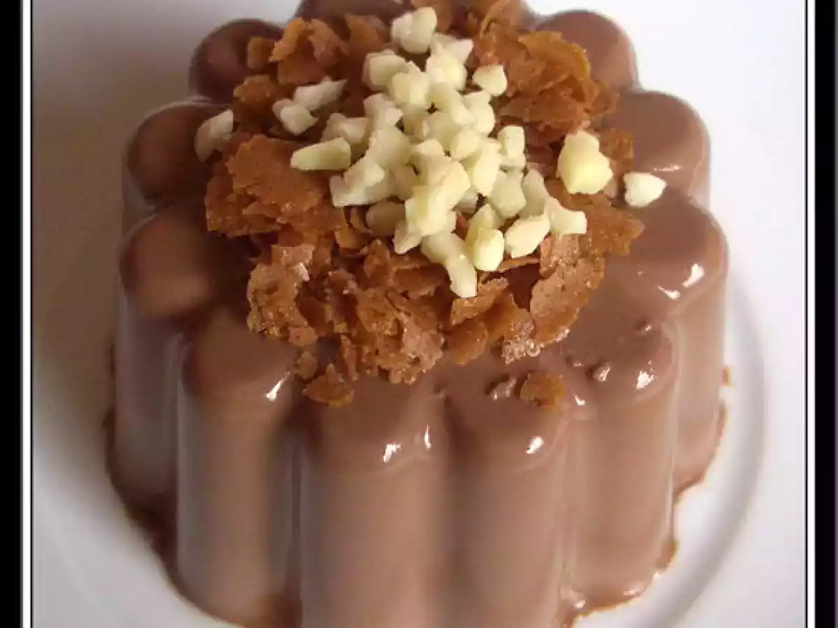 Flans chocolat orange cannelle...