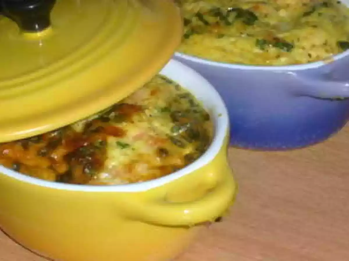 Flans cocotte aux crevettes et curry - photo 2