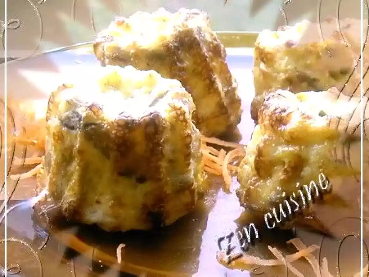 Flans de blettes au chèvre