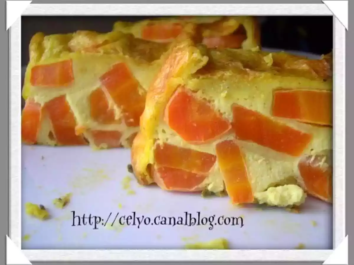 Flans de carottes au cumin et curry