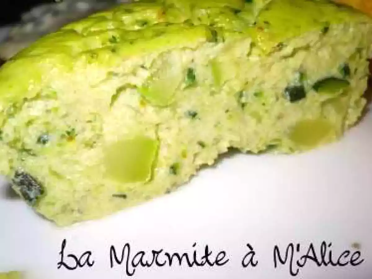 Flans de courgette et oignon au curry