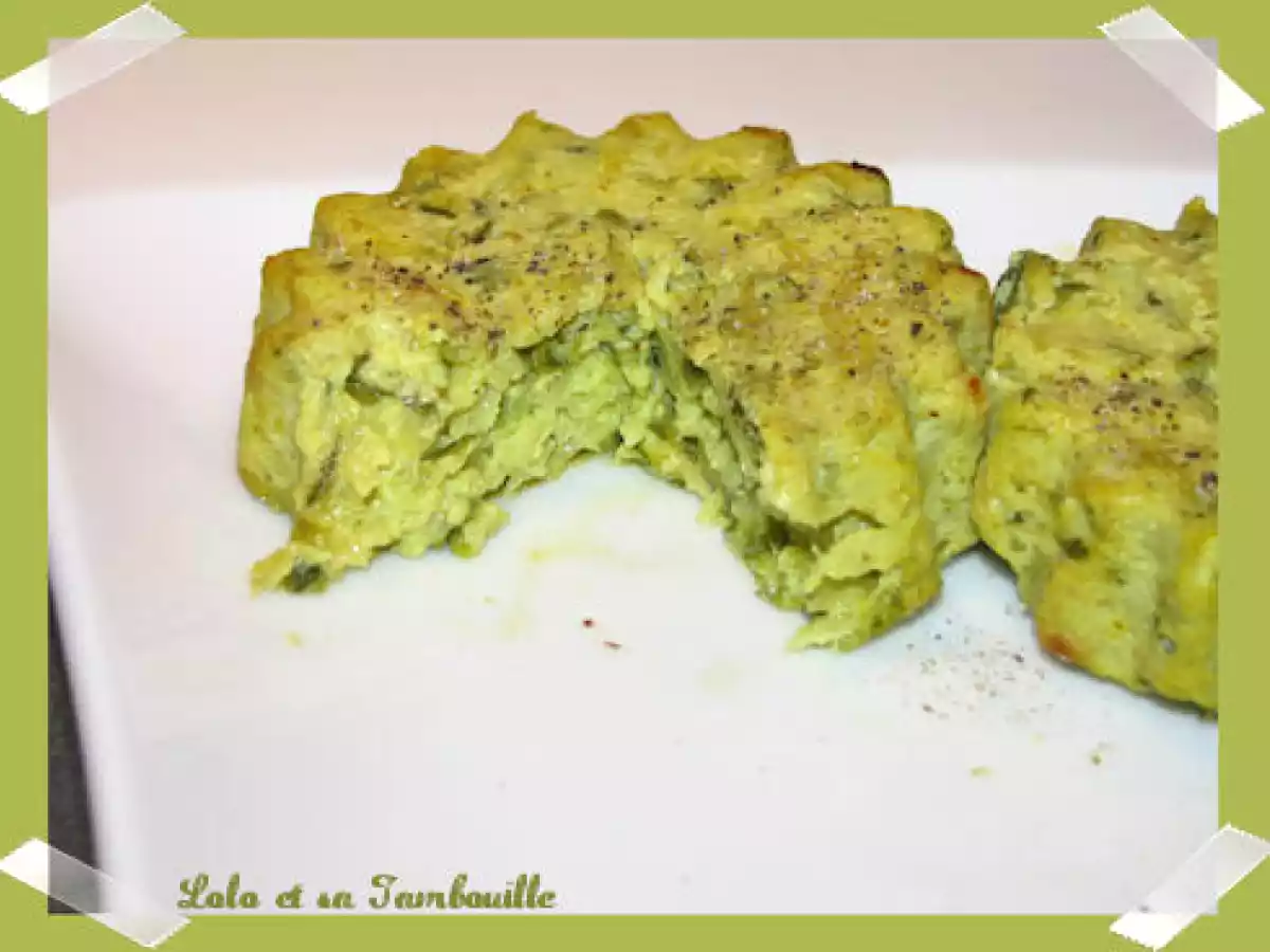 Flans de courgettes au curry - photo 3