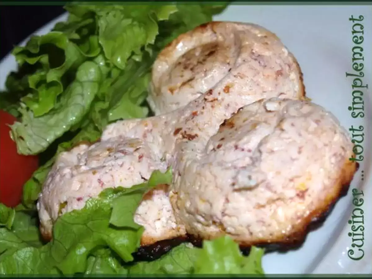 Flans Ricotta, Parmesan et Chorizo - photo 3