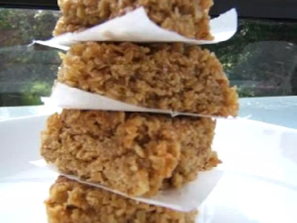 Flapjacks au miel