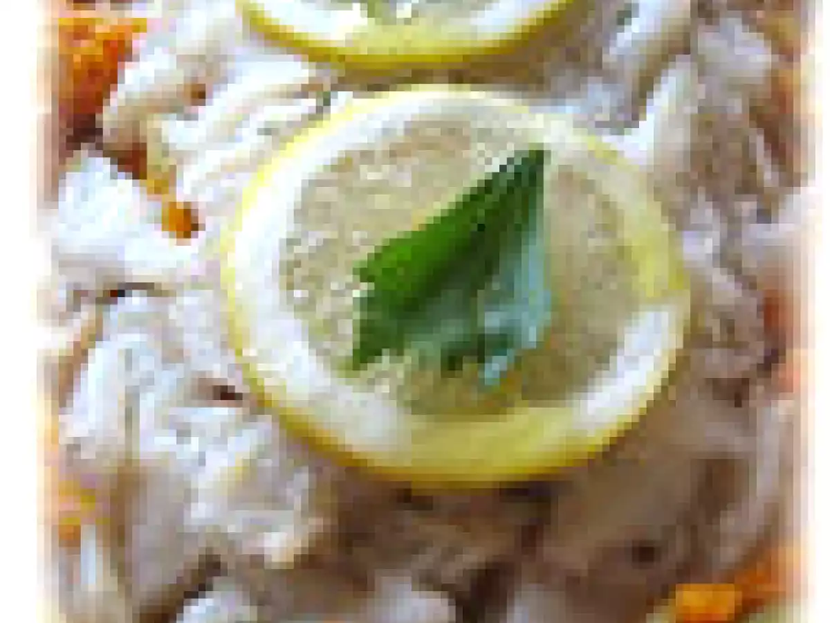 Flétan et légumes fondants à la vapeur et béchamel allégée aux champignons - photo 3