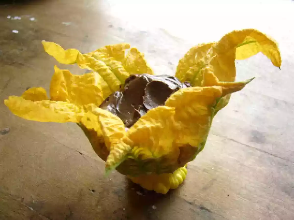 Fleur de pâtisson chocolat et piment d'Espelette - photo 2