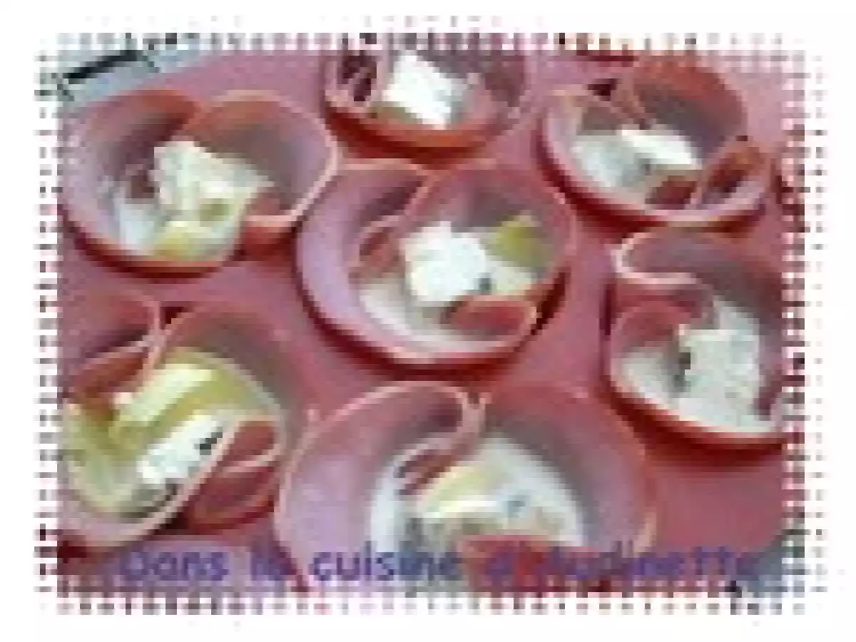 Fleurs de bacon au Bleu d'Auvergne et coeur d'artichaut - photo 2