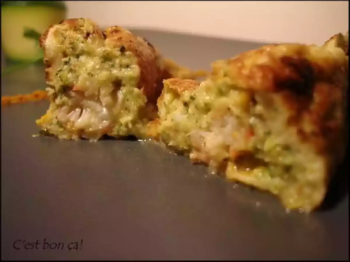 Fleurs de courgettes farcies au crabe - photo 3